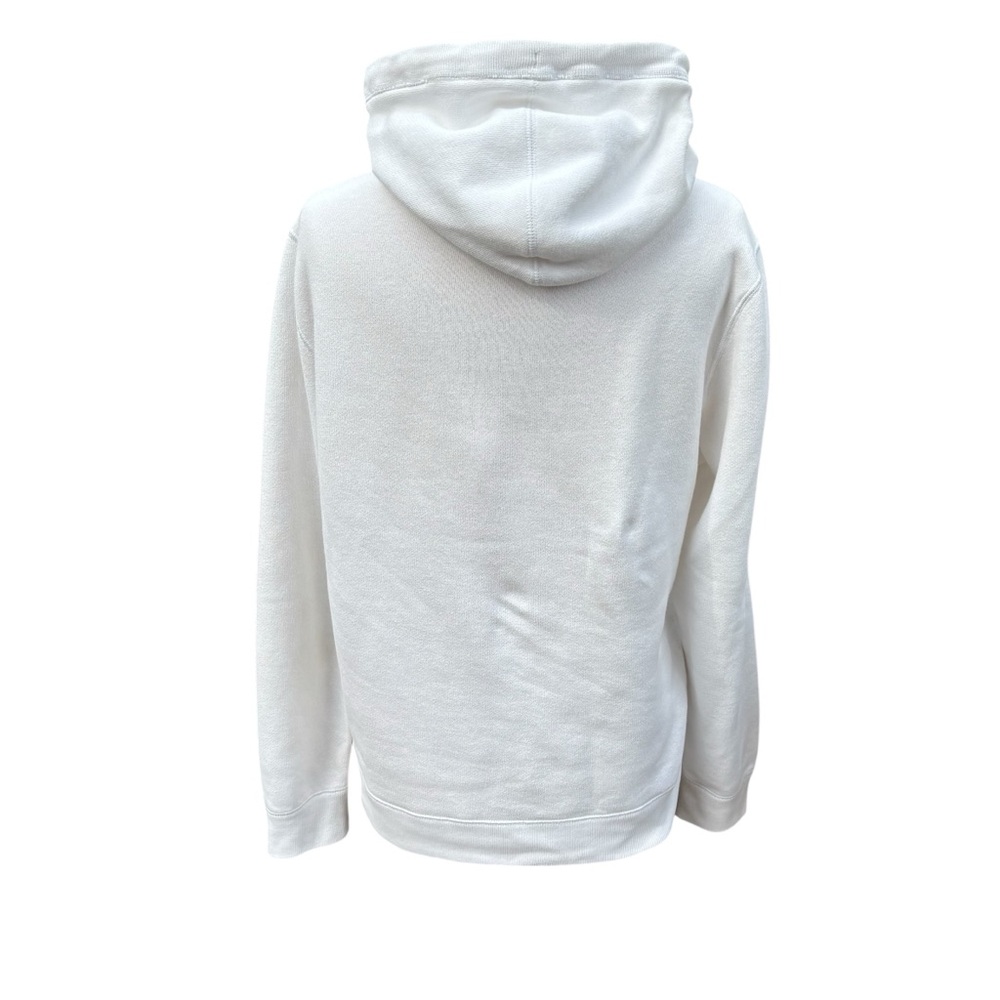 Abercrombie & Fitch Ivory Hoodie with Logo - Picture 2 of 8